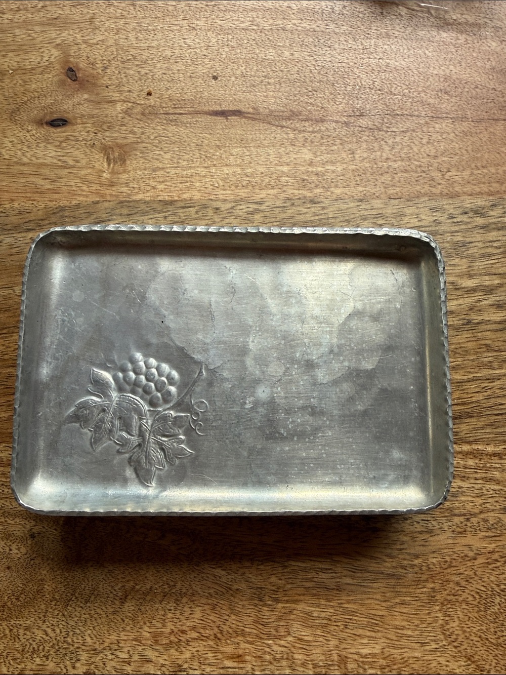 Set of 6 Vintage Everlast Hand Forged Metal Mini Trays